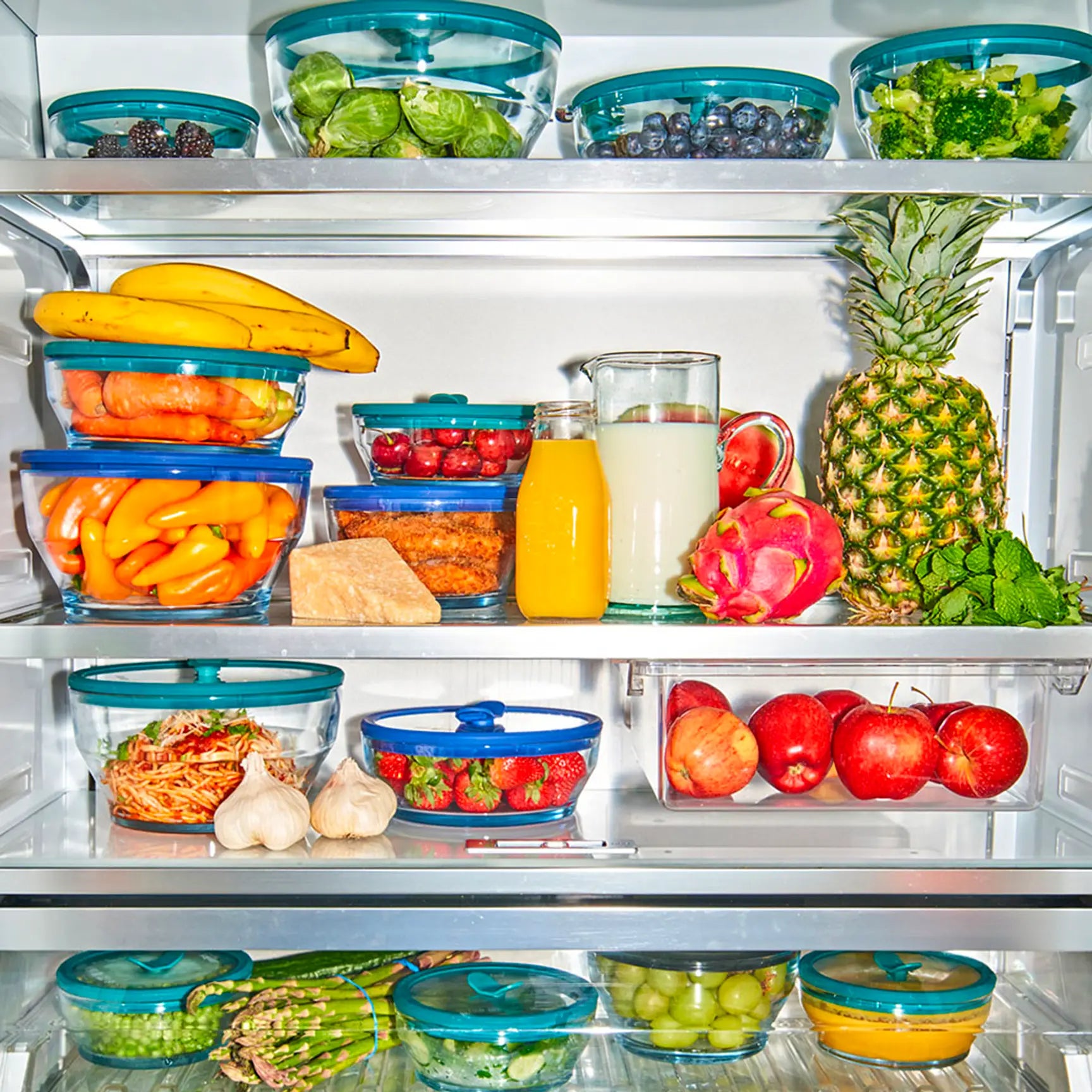 12-Piece Glass Round Dish Set